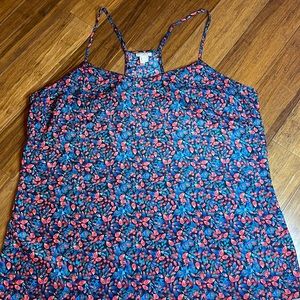 J Crew adjustable strap camisole Size XL